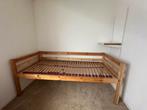 GRATIS eenpersoonsbed met frame dit weekend ophalen!!, Ophalen, Eenpersoons, Bruin, 210 cm