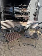 Franse terras stoelen bistro terrasstoelen, Tuin en Terras, Ophalen of Verzenden, Gebruikt
