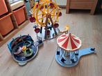 Playmobil kermis met reuzenrad, breakdance, zweefmolen, Ophalen, Gebruikt