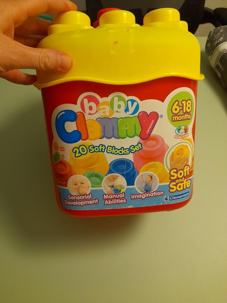Baby Clemmy Zachte Blokken Set, Kinderen en Baby's, Speelgoed | Bouwstenen, Ophalen of Verzenden, Zo goed als nieuw, Overige merken