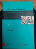 Dit is goede didactiek - Greg Ashman, Ophalen of Verzenden, Zo goed als nieuw, HBO, Greg Ashman