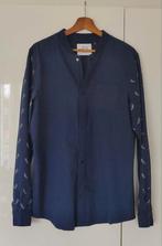 Donkerblauwe blouse! Revelation, maat L., Kleding | Heren, Overhemden, Blauw, Ophalen of Verzenden, Zo goed als nieuw, Halswijdte 41/42 (L)