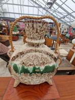 Vintage grote vaas van Jopeko met touw., Ophalen