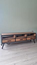 Industrieel TV Meubel - 160 cm, Ophalen, Gebruikt, Industrieel