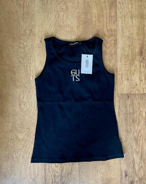 Nieuw m kaartje * zwarte top van GUTS N GUSTO * L/40 stretch, Kleding | Dames, Tops, Nieuw, Zwart, Zonder mouw, Verzenden