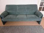 Leolux Suède Leren 3-zitsbank, Ophalen, Gebruikt, Driepersoons, Leer