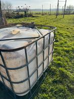 IBC Watertank 1000L - Altijd voor wateropslag gebruikt, Ophalen, Kunststof, Gebruikt, Met kraantje