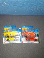 Hot Wheels Porsche 911 Carrera RS 2.7 - Oranje & Geel, Ophalen, Nieuw, Hot Wheels