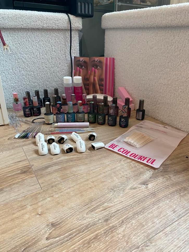 Pink gellac set alles wat je nodig hebt, Verzamelen, Speelgoed, Ophalen of Verzenden