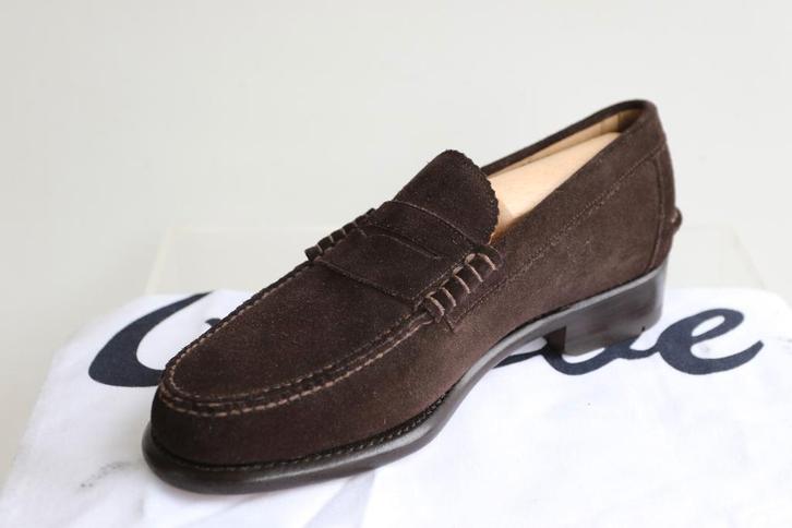 Nieuw! Suède Greve Mohawk loafers in maat 6 G = maat 39/40, Kleding | Heren, Schoenen, Nieuw, Loafers, Bruin, Ophalen of Verzenden