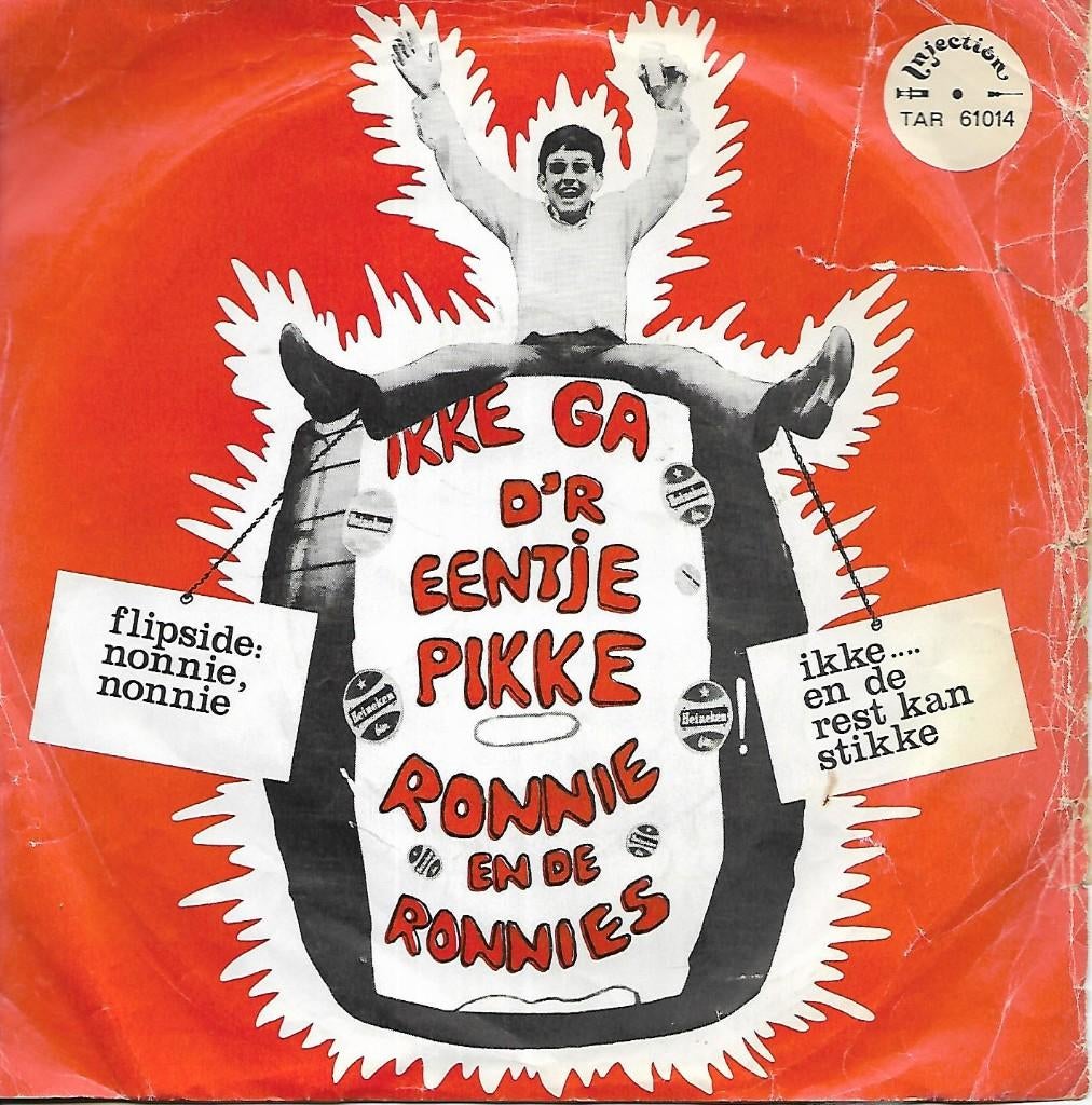 Ronnie en de Ronnies - Ikke ga d` r eentje pikke, Cd's en Dvd's, Gebruikt, 7 inch, Single, Ophalen of Verzenden