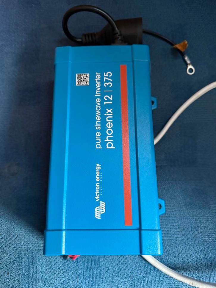 Victron Phoenix Omvormer 12V 375W Pure Sinewave, Doe-het-zelf en Verbouw, Elektra en Kabels, Gebruikt, Overige typen, Ophalen of Verzenden