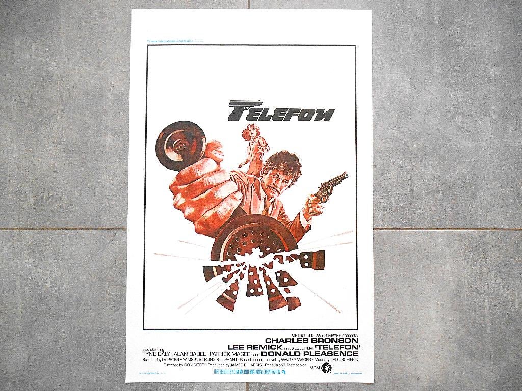 Telefon - Belgische poster - Bronson -, Verzamelen, Posters, Gebruikt, Film en Tv, A1 t/m A3, Rechthoekig Staand, Verzenden