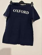 Donkerblauw T-shirt met 'University of Oxford' opdruk, Blauw, Zo goed als nieuw, Korte mouw, Ophalen