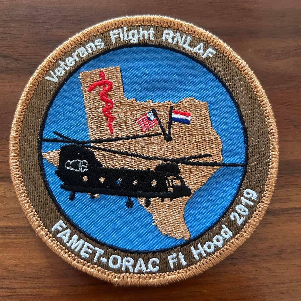 Rnlaf 298 /302 squadron, Verzamelen, Ophalen of Verzenden, Zo goed als nieuw, Patch, Badge of Embleem