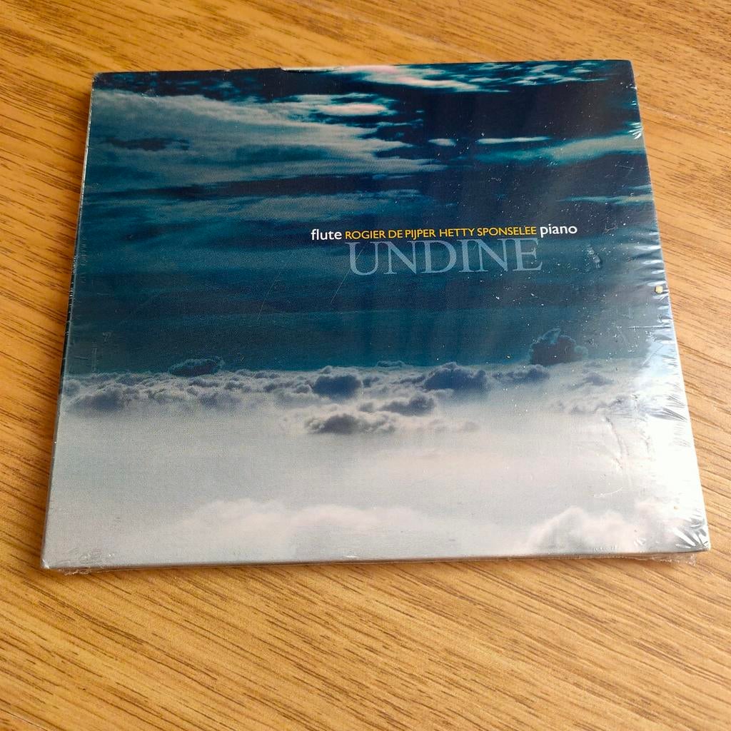Undine - Rogier de Pijper (fluit) & Hetty Sponselee (piano), Ophalen of Verzenden, Romantiek, Nieuw in verpakking, Kamermuziek