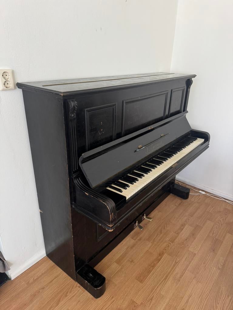 Piano V. Gevaert, Ophalen, Gebruikt, Zwart, Piano