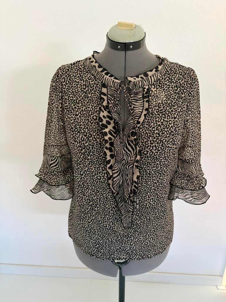 Marccain damesblouse maat 3, Ophalen of Verzenden, Zo goed als nieuw, Maat 38/40 (M)