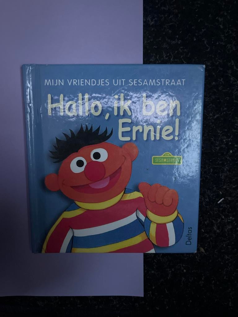 Hallo, ik ben Ernie! - Mijn vriendjes uit Sesamstraat, Ophalen of Verzenden, Zo goed als nieuw