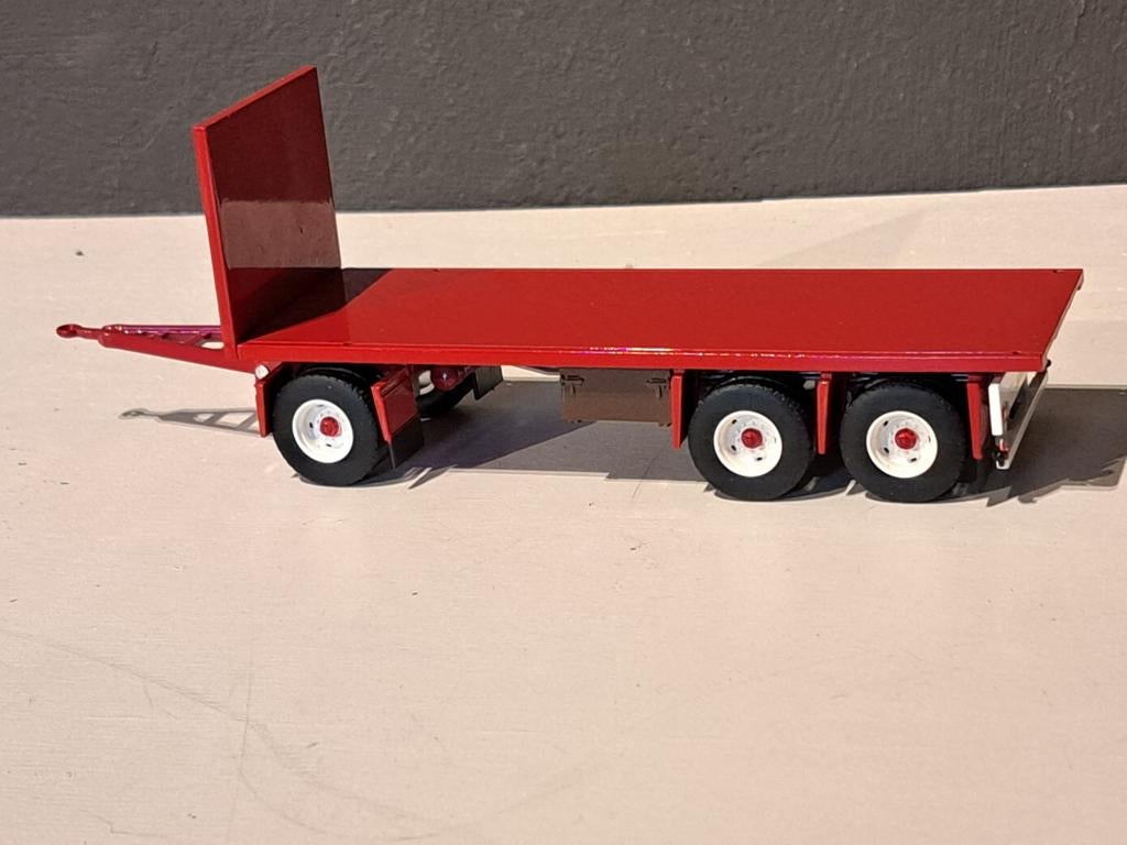 Tekno container aanhanger classic, Ophalen of Verzenden, Zo goed als nieuw, Bus of Vrachtwagen, Tekno