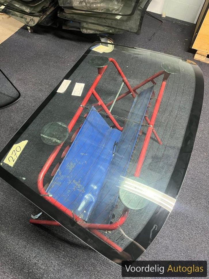 BMW 5-SERIE II E-34 88 - 10/89 SED ACHTERRUIT GROEN VERWARMD, Auto-onderdelen, Ruiten en Toebehoren, BMW, Nieuw, Ophalen of Verzenden