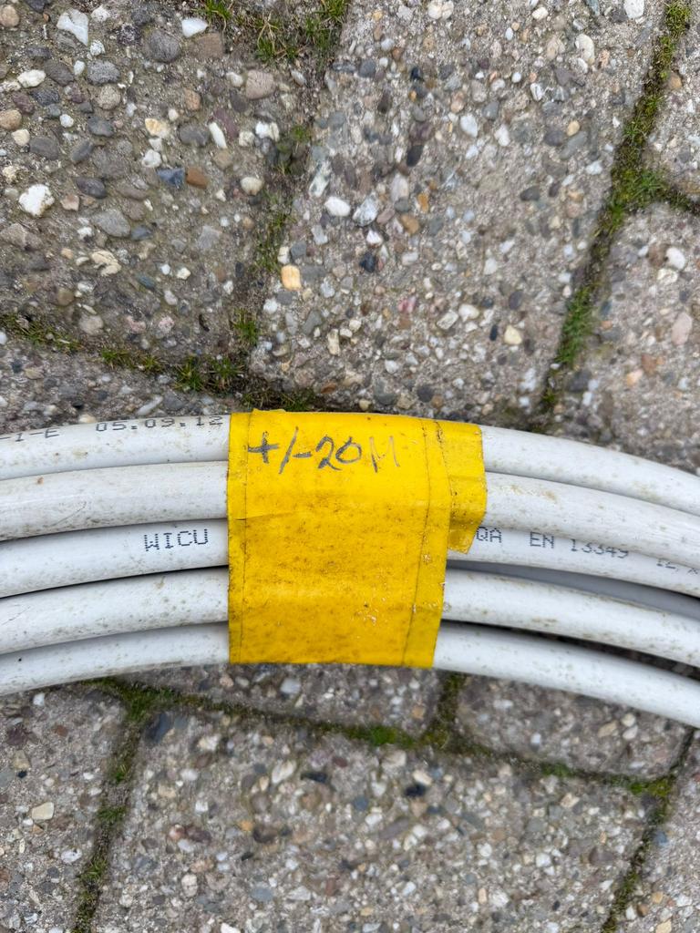 Wicu buis 12 mm 20 meter lang, Ophalen, Overige materialen, 6 meter of meer, Overige typen