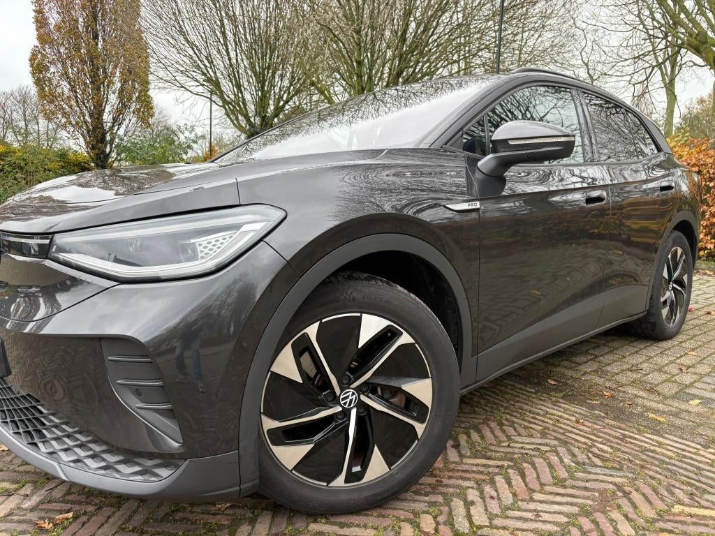 Volkswagen ID.4 77kWh 204pk 2021 Antraciet, Auto's, Volkswagen, Automaat, USB, 2020 kg, Zwart