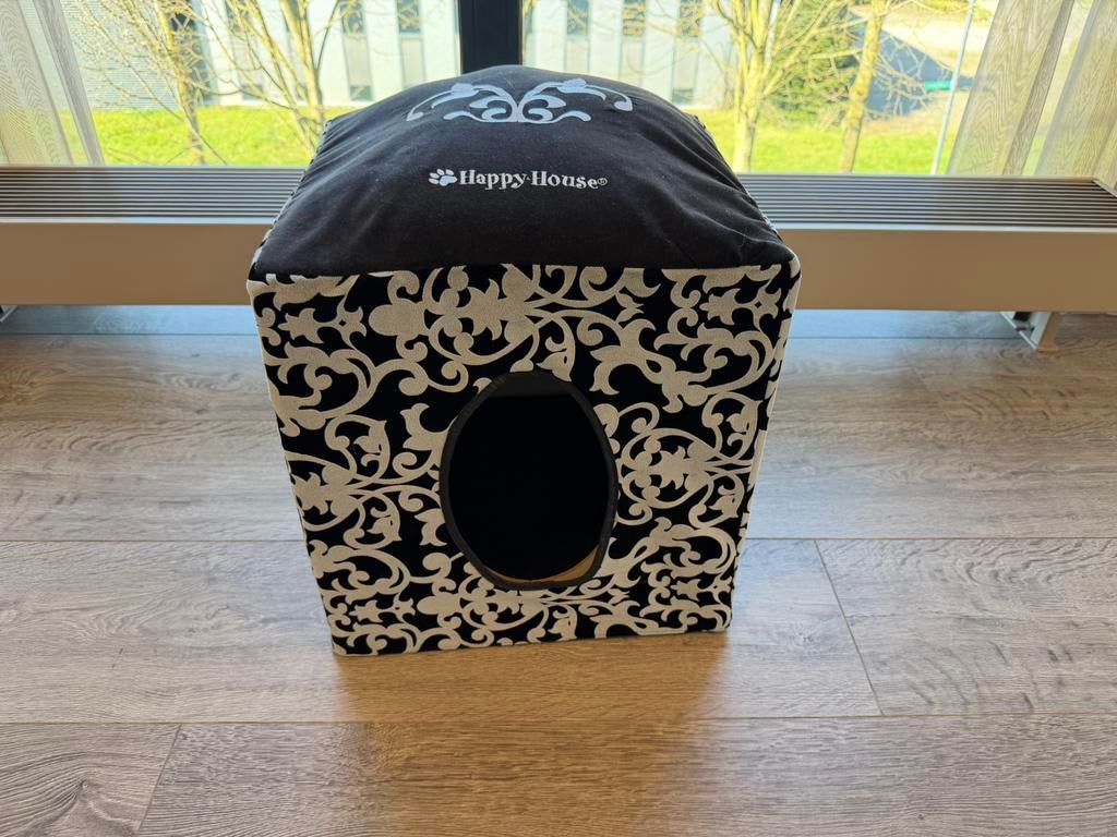 Happy House hondenhuisje / kattenhuisje – luxe – 46x46, Ophalen of Verzenden, Nieuw