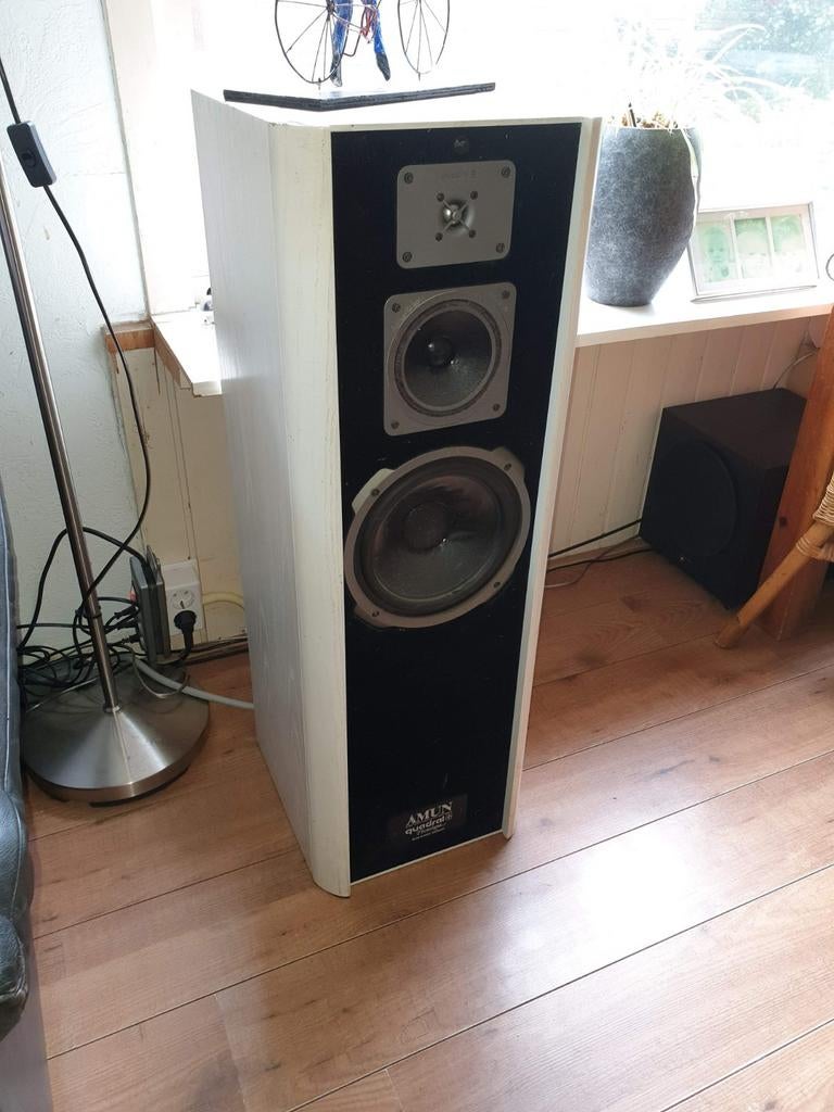 Quadral Amun MK4, Audio, Tv en Foto, Luidsprekers, Zo goed als nieuw, Front, Rear of Stereo speakers, 120 watt of meer, Overige merken