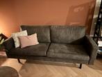 Donkergrijze Leen Bakker bank - Perfecte staat!, Ophalen, Driepersoons, 75 tot 100 cm, Zo goed als nieuw