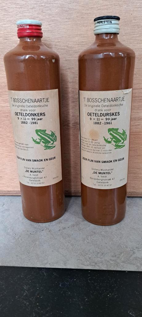 Carnaval 'T Bossschenaartje, Oeteldonk. Kruidenbitter, Verzamelen, Overige Verzamelen, Zo goed als nieuw, Ophalen of Verzenden