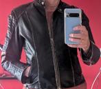 Leren jasje/ jack, Ophalen, Gedragen, Maat 38/40 (M), Zwart