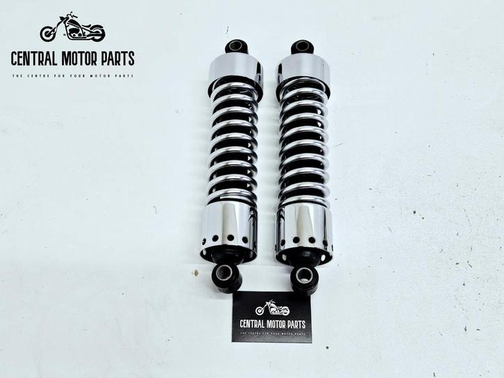 Chromen set Schokbrekers Dyna 2006-2017, Motoren, Onderdelen | Harley-Davidson, Gebruikt, Ophalen