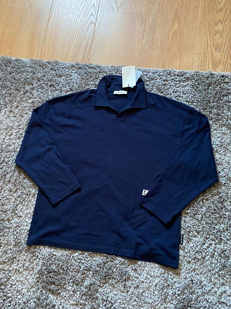 Equalite Longsleeve Donkerblauw met Witte Details in Maat M, Kleding | Heren, Nieuw, Equalite, Ophalen of Verzenden, Maat 48/50 (M)