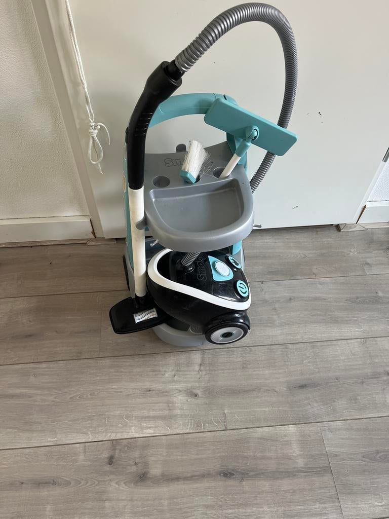 Speelgoed stofzuiger met schoonmaakset, Kinderen en Baby's, Speelgoed | Overig, Ophalen, Gebruikt, Jongen of Meisje