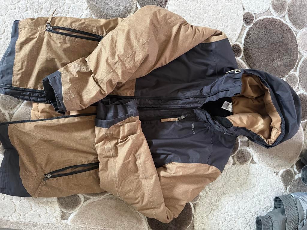 Decathlon Quechua winterjas maat S, Kleding | Heren, Jassen | Winter, Ophalen, Gedragen, Maat 46 (S) of kleiner, Bruin