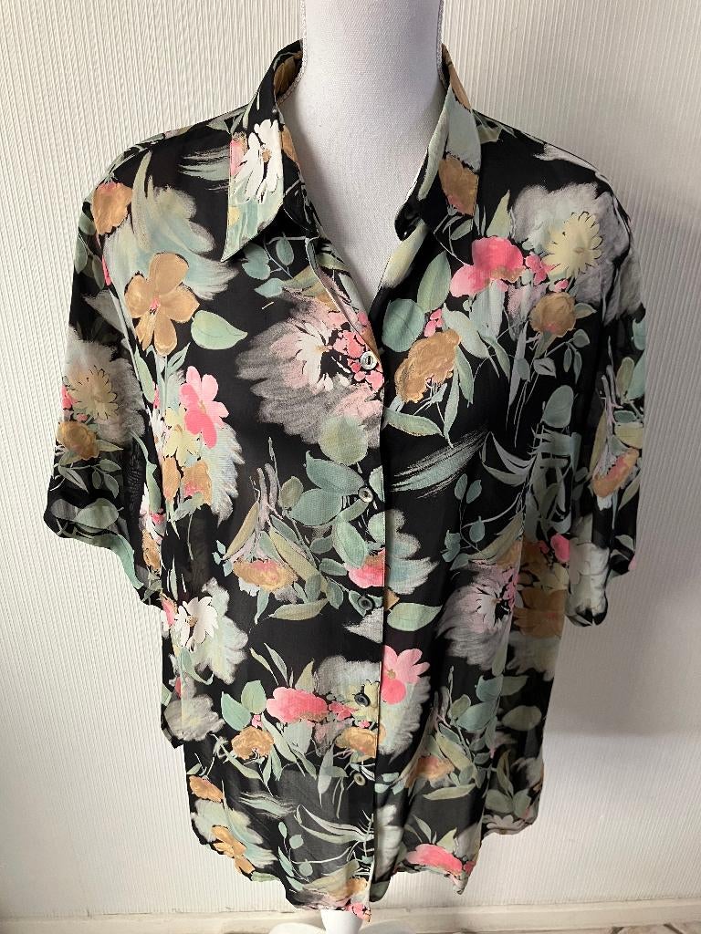 HS collection maat 48 oksel tot oksel 65 cm-dun-viscose, HS collection, Ophalen of Verzenden, Zo goed als nieuw, Maat 46/48 (XL) of groter