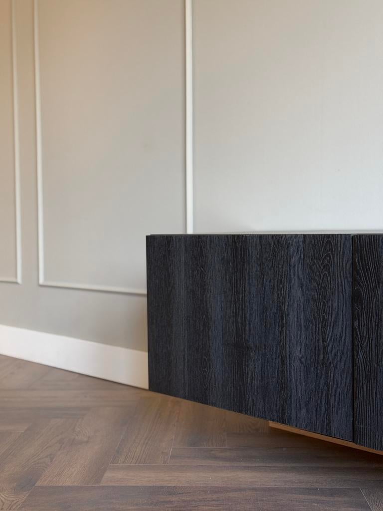 (4x) IKEA Besta Timmerviken Deur/ladefront Zwart 60x38 cm, Ophalen, Overige materialen, 50 tot 100 cm, Zo goed als nieuw