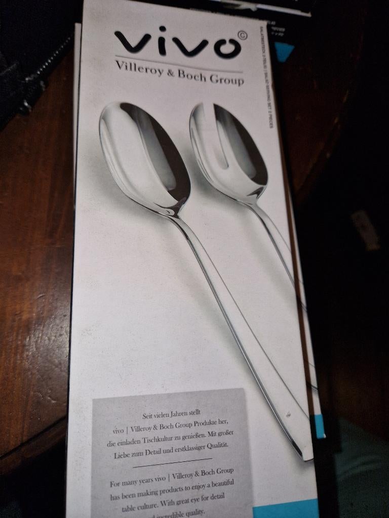 VIVO Villeroy & Boch slacouvert nieuw, Huis en Inrichting, Keuken | Bestek, Ophalen of Verzenden, Nieuw, Rvs of Chroom, Vaatwasserbestendig