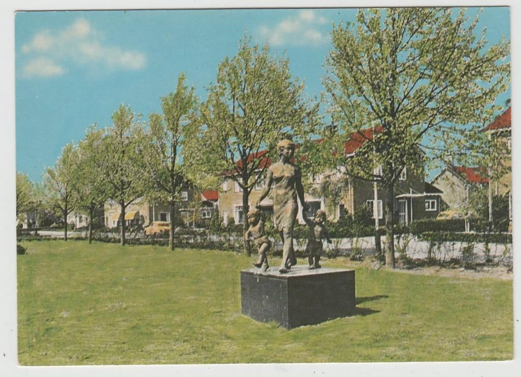 Hendrik Ido Ambacht Graaf Willemlaan 1971 Ongelopen, Verzamelen, Ansichtkaarten | Nederland, Ophalen of Verzenden, 1960 tot 1980