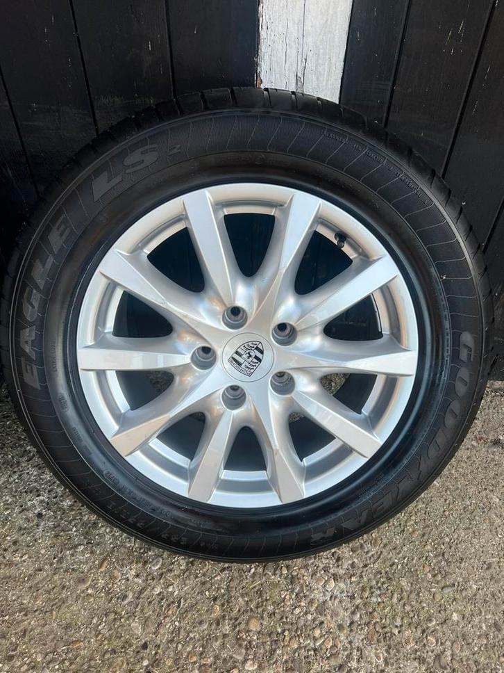 Originele Volkswagen touareg amarok velgen 5x130 cayenne 18?, Niet ingevuld, 18 inch, Gebruikt, 255 mm