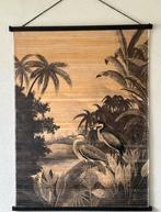 Wanddoek BY- BOO met tropische print, Ophalen, Zo goed als nieuw