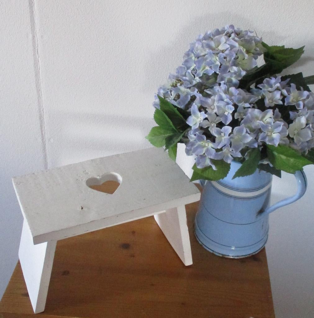 klein wit vensterbank bankje, Ophalen of Verzenden