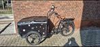 Elektrische Bakfiets met 2 Accu's, Regenhoes en Zonneluifel, Fietsen en Brommers, Fietsen | Bakfietsen, Ophalen