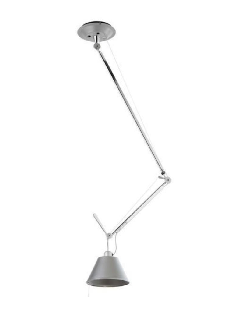 Artemide Tolomeo Decentrata – Hanglamp (Aluminium), Ophalen, Zo goed als nieuw, 75 cm of meer