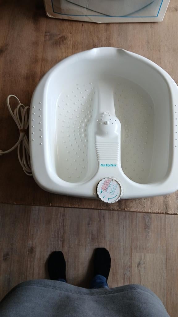 Babyliss Voetmassagebad - Ontspanning voor uw voeten, Ophalen of Verzenden, Gebruikt, Hand- en Voetverzorging