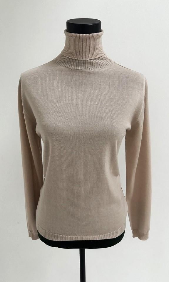 NIEUW! Due Amanti dames coltrui merinowol karamel beige 34, Kleding | Dames, Verzenden, Beige, Nieuw, Maat 34 (XS) of kleiner