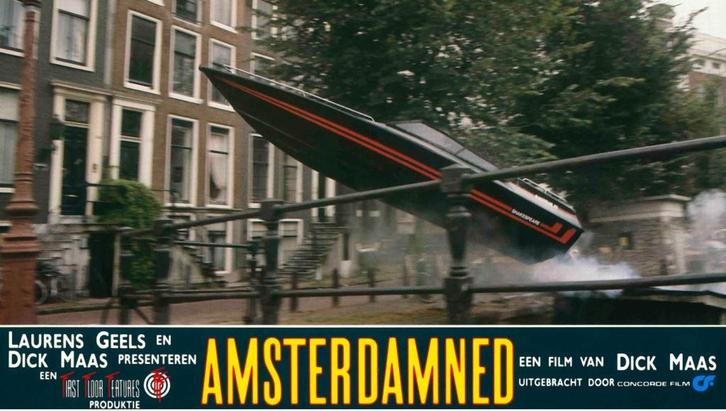AMSTERDAMNED AMSTERDAMNED (bj 1988), Watersport en Boten, Speedboten, Gebruikt, 6 meter of meer, Overige brandstoffen, Polyester