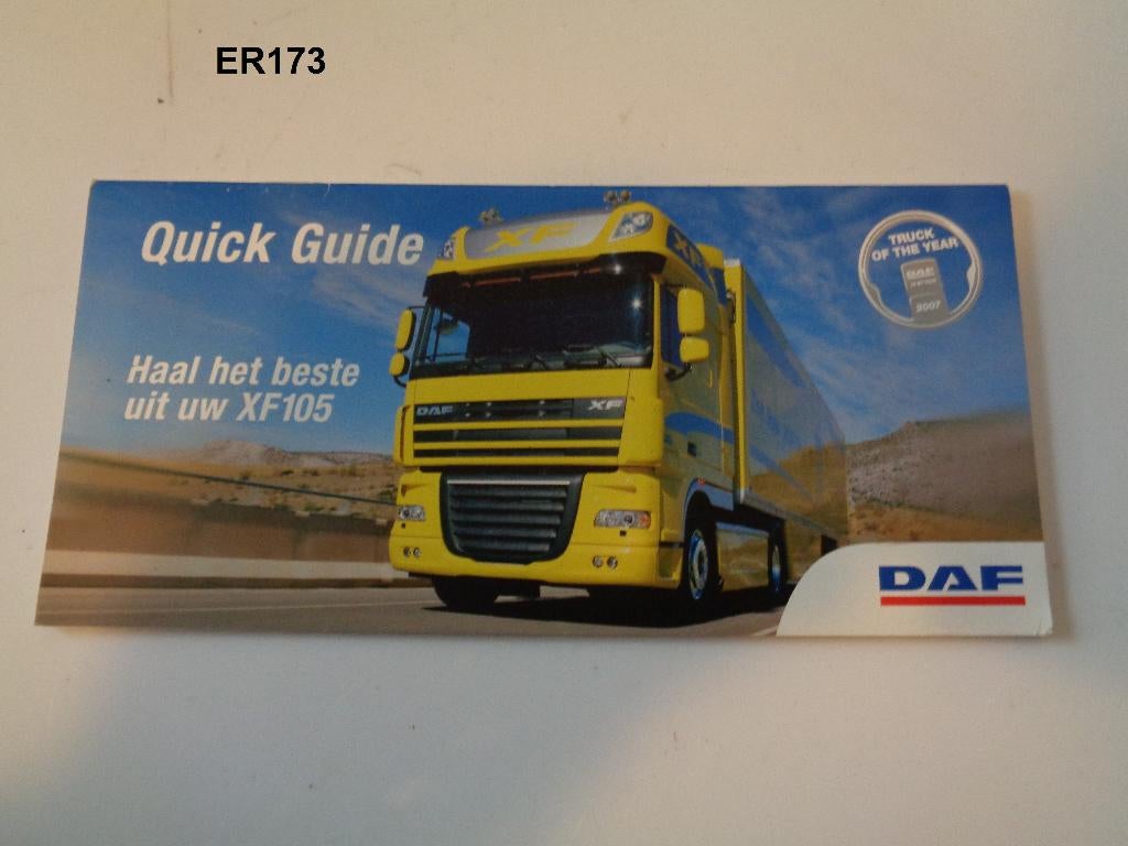 daf quik guide, Boeken, Ophalen of Verzenden, Zo goed als nieuw, Overige merken