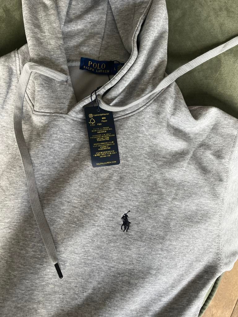 Ralph Lauren hoodie grijs, Ophalen of Verzenden, Nieuw, Maat 52/54 (L), Grijs